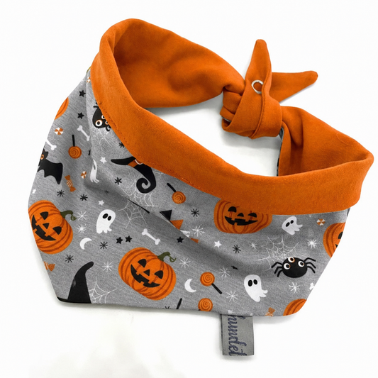WendeTuch Jersey Print Halloween