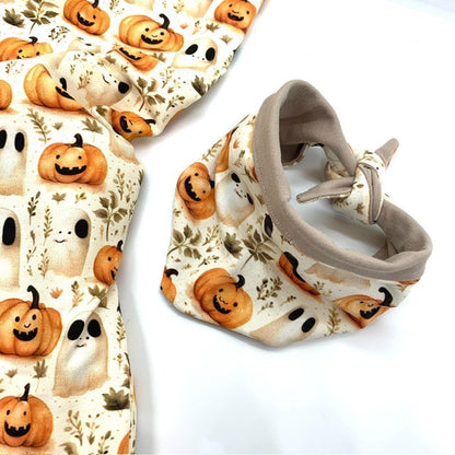 WendeTuch Jersey Print Halloween