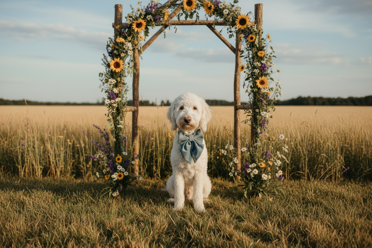 Hochzeitsbanner – Goldendoodle