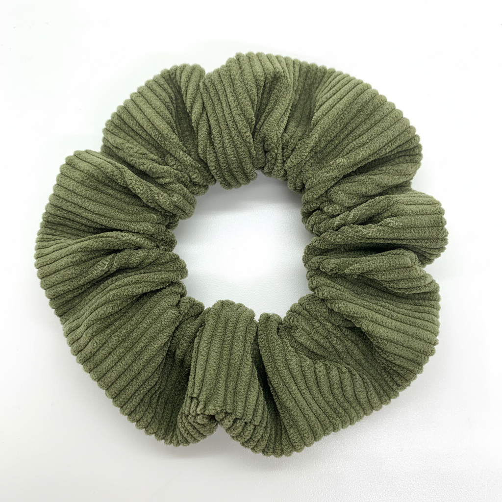 Scrunchie Cord Khaki