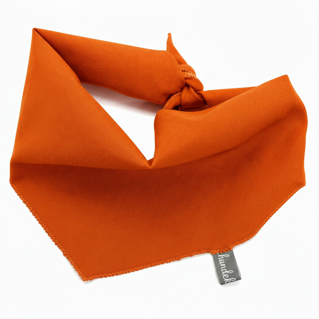 Hundetuch in Orange