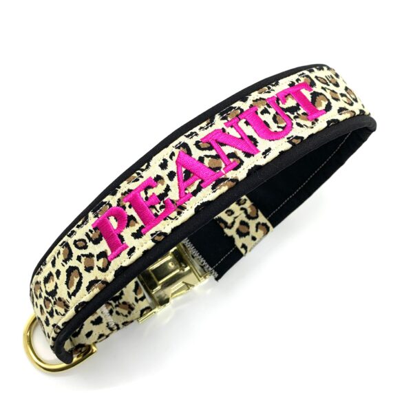 Gepolstertes Halsband Leo Pink Peanut