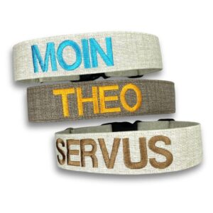 Halsband mit beschichteter Baumwolle – Bild 3