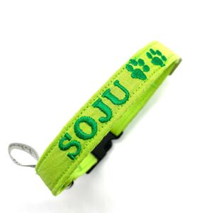 Halsband mit beschichteter Baumwolle – Bild 2